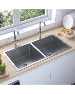 Highest Quality 304 Stainless Steel Handmade Sink 900mm x 450mm x 210mm